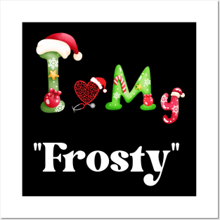 Xmas with "Frosty" Posters and Art